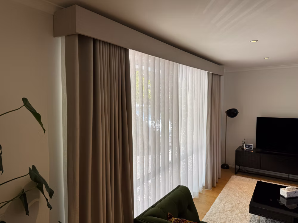 Wave fold curtains for modern homes
