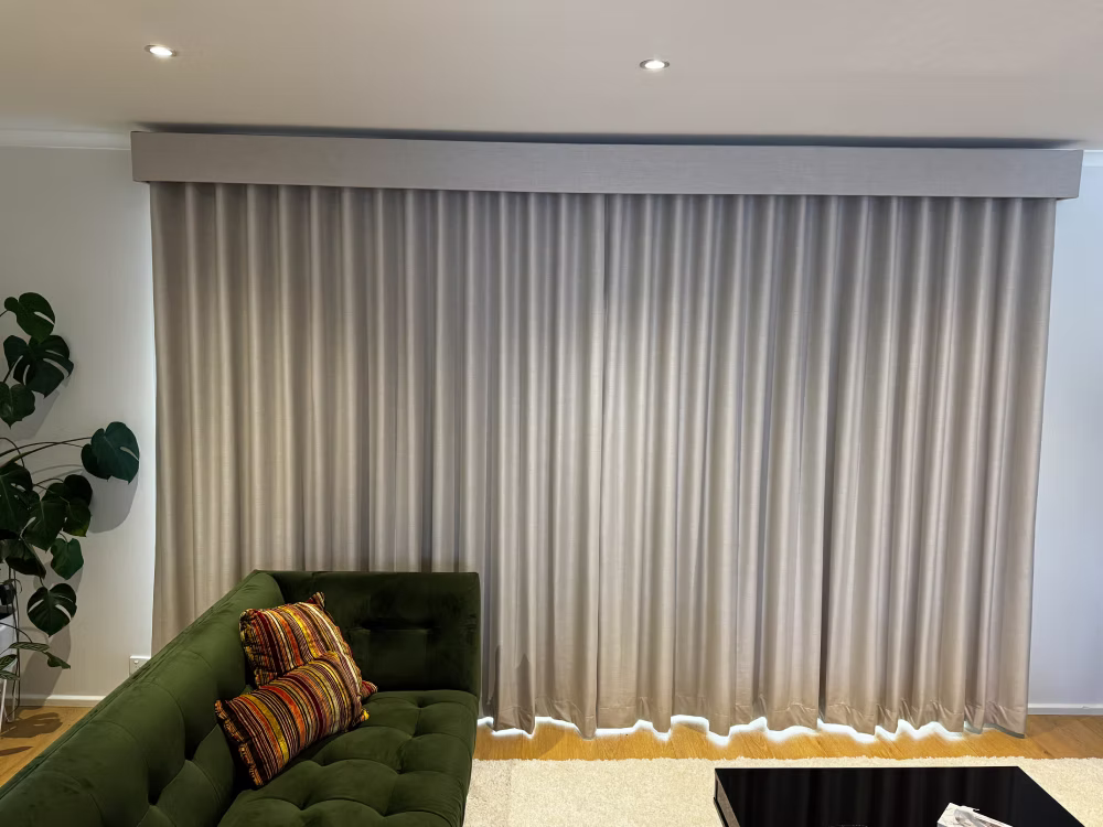 Custom sheer curtains installation in Canberra