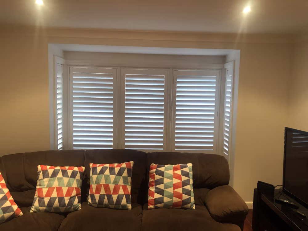 PVC plantation shutters for modern interiors