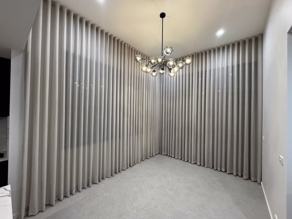 Blockout curtains for improved privacy and comfort