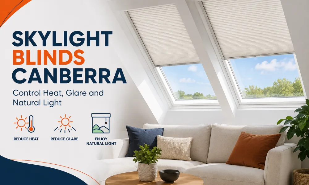 Skylight Blinds Canberra How to Control Heat, Glare and Natural Light